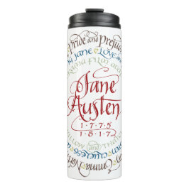 Thermische Trommel - Jane Austen-Zeitraum-Dramen Thermosbecher