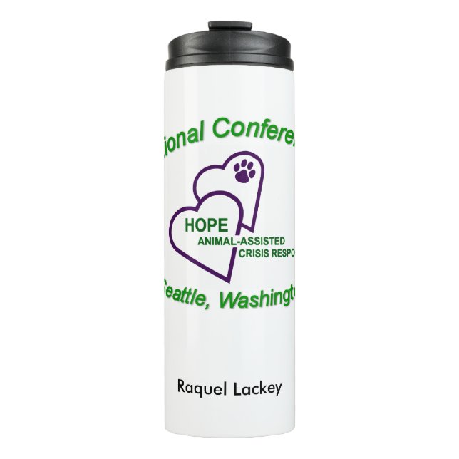 Thermische Trommel Thermosbecher (Vorderseite)