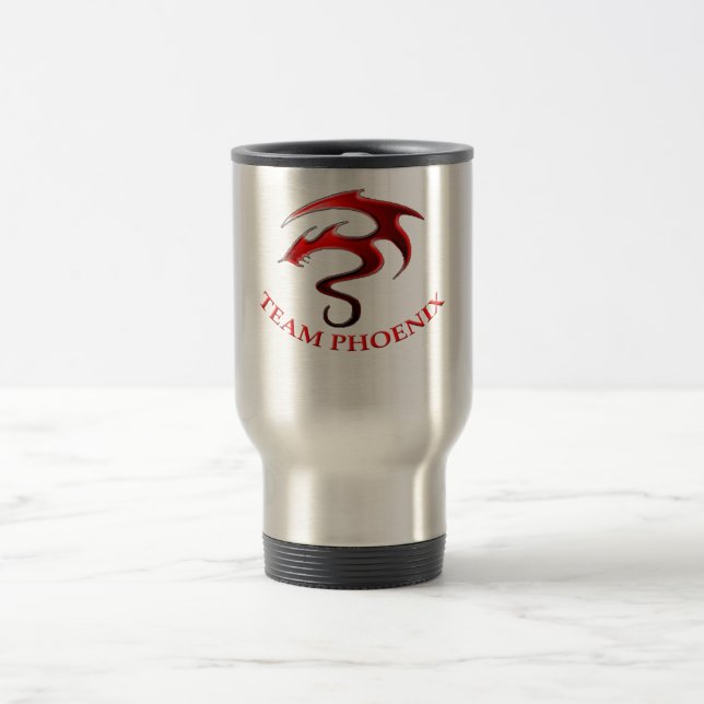 - Thermischer Cup x-Team-Phoenix Reisebecher (Mittel)