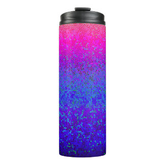 Thermischer Tumbler-Glitzer-Sternstaub Thermosbecher