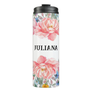 Thermobecher Blumenmuster Thermosbecher