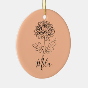 Thermobecher Keramik Ornament