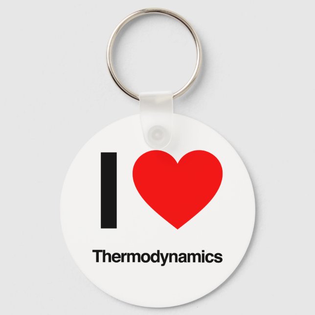 Thermodynamik in der Liebe Schlüsselanhänger (Vorderseite)
