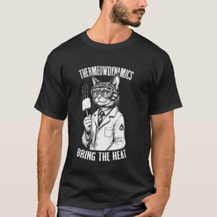 Thermodynamik-Katze Thermeowdynamik Marshmallow Sc T-Shirt