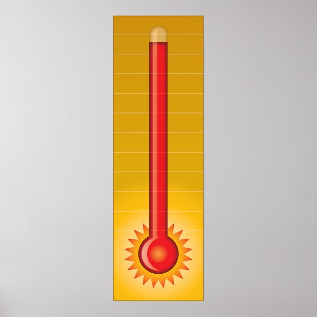 Thermometer Poster (Vorne)