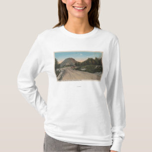 Thermopolis, WY - Ansicht der Big Horn-Fahrstraße T-Shirt