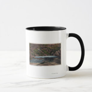 Thermopolis, WY - Big Horn-Quellen-Ansicht Tasse