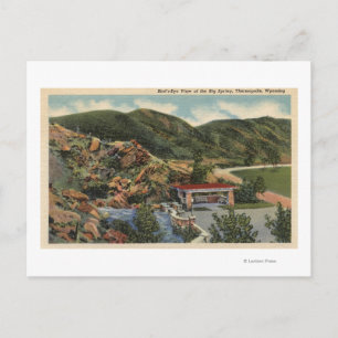 Thermopolis, Wyoming Postkarte
