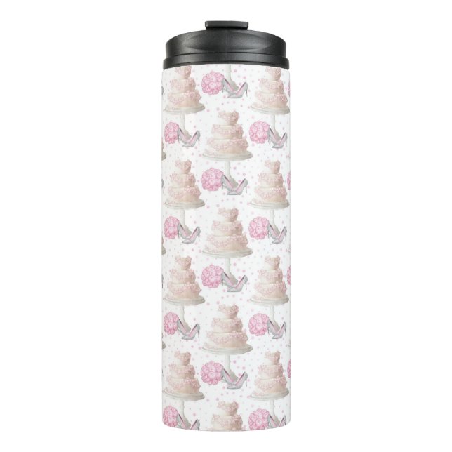 Thermoschäumer für Hochzeitstorte Thermosbecher (Vorderseite)