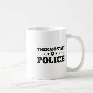 Thermostat Police Fun Vater gibt den Tag der Feder Kaffeetasse