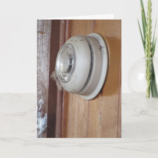 "Thermostat tropft" - Gute Karte (Vorderseite)