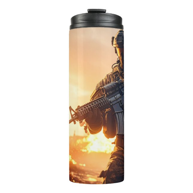 Thermotumbler-Flasche Thermosbecher (Vorderseite)