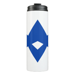 Thermotumbler mit Flagge von Toyota City, Japan Thermosbecher