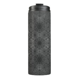 Thermotumbler mit Geo-Design Thermosbecher