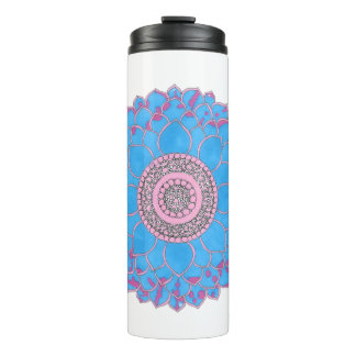 Thermotumbler mit Mandala-Design Thermosbecher