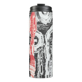 Thermotumbler – Reibungsorte Abstrakte Gestaltung Thermosbecher