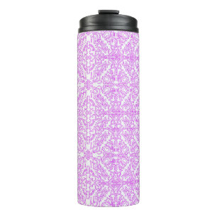 Thermotumbler Soft Pink Dream Mandala-Muster  Thermosbecher