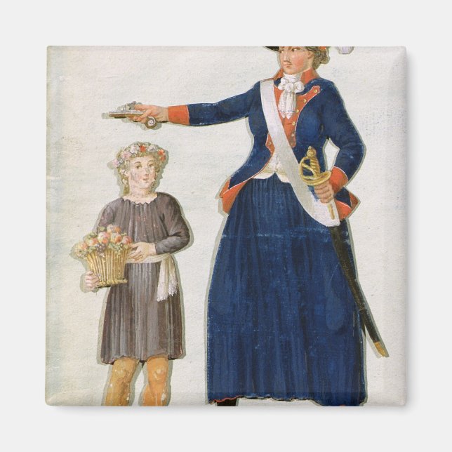 Theroigne de Mericourt Magnet (Vorne)