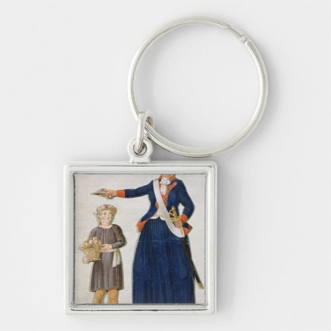 Theroigne de Mericourt Schlüsselanhänger (Vorne)