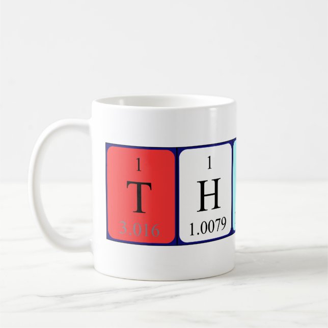 Theron Periodenname Tasse (Links)