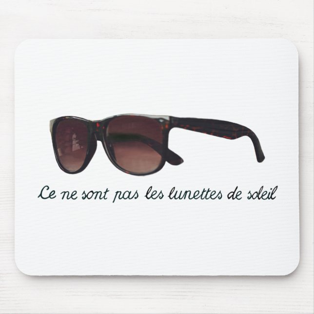 These are not sunglasses mousepad (Vorne)