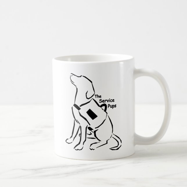 TheServicePups-Tasse Tasse (Rechts)