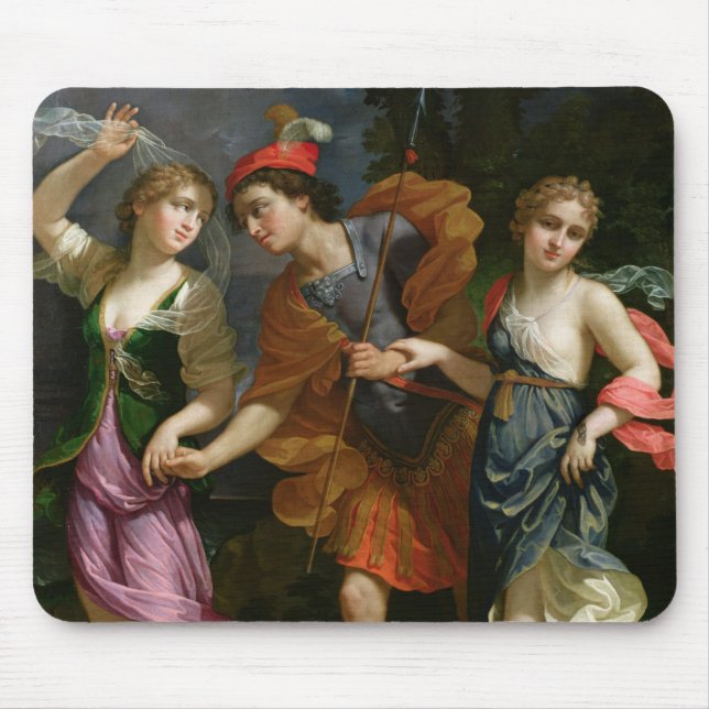 Theseus mit Ariadne und Phaedra Mousepad (Vorne)