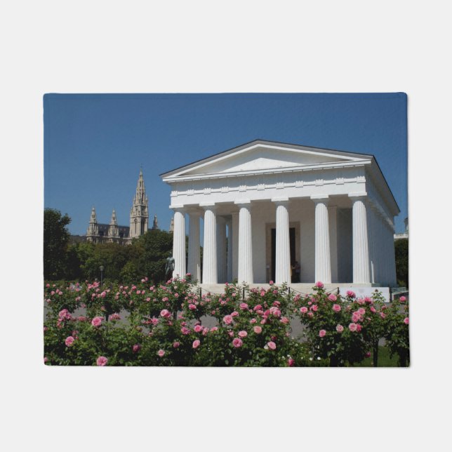 Theseus Tempel Wien Österreich Fußmatte (Vorderseite)