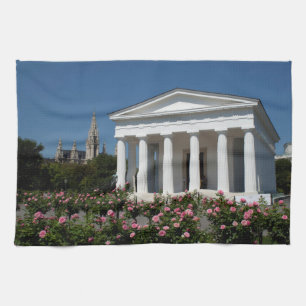 Theseus Tempel Wien Österreich Geschirrtuch