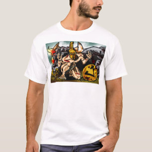 Theseus tötet das Minotaur T-Shirt