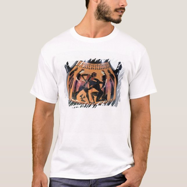 Theseus, welches das Minotaur kämpft T-Shirt (Vorderseite)
