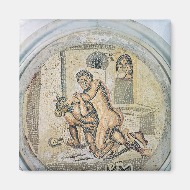 Theseus Wrestling mit dem Minotaur Magnet (Vorne)