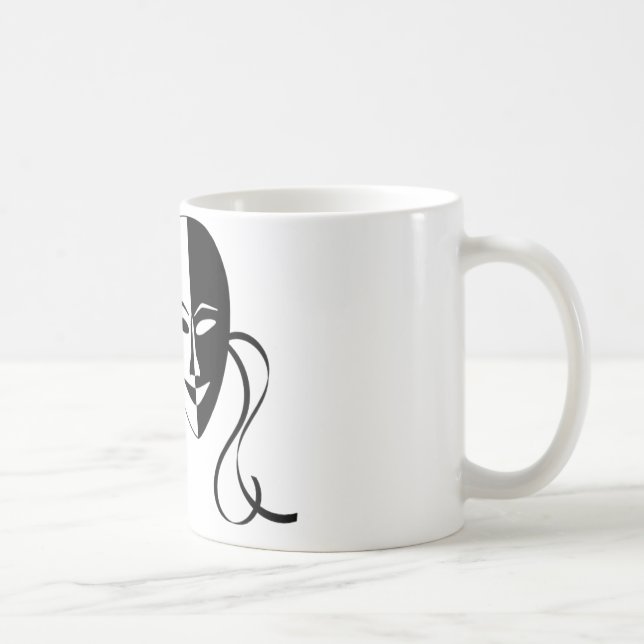 Thespian Mask Kaffeetasse (Rechts)