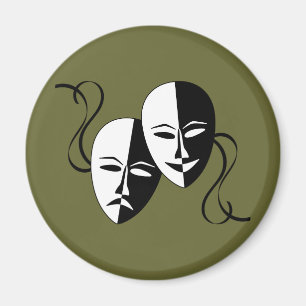 Thespian Mask Magnet