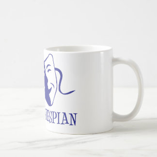 Thespianblau Kaffeetasse