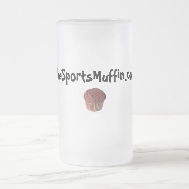 TheSports Muffin-Bier-Tasse Mattglas Bierglas (Mittel)