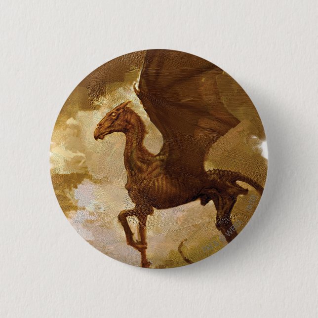 Thestral Button (Vorderseite)