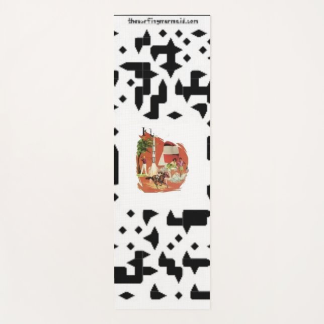 #thesurfingmermaid_Florida Yogamatte (Vorderseite)