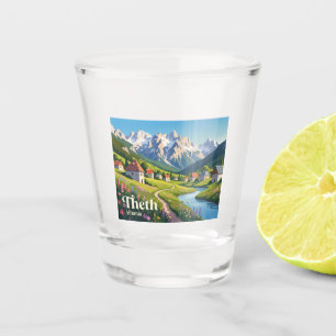 Theth Albanien Schnapsglas