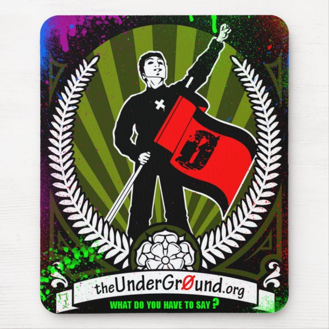 TheUnderGr0und Mausunterlage Mousepad (Vorne)