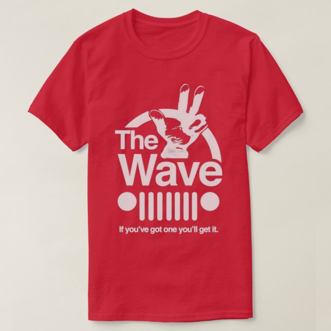 TheWaveSecretCodeforOffRoadSUVDistressed T-Shirt (Design vorne)