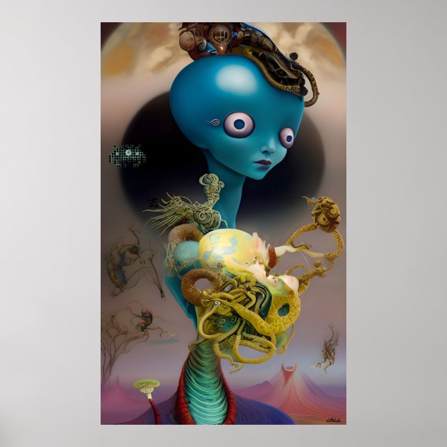 They Say There's No Place for Art Like This Poster (Vorne)