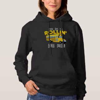 They See Me Rollin' They Waitin School Bus Driver Hoodie