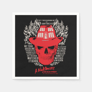 They Tried To Burn Me Serviette