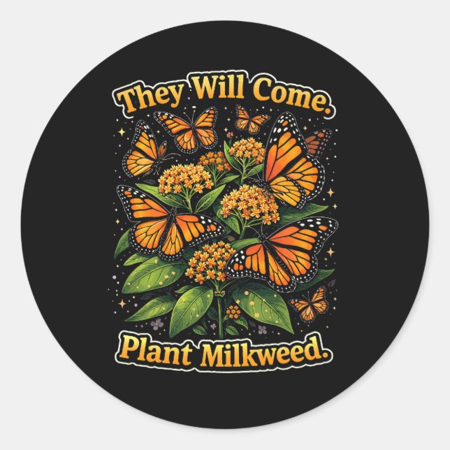 They Will Come Runder Aufkleber (Vorderseite)