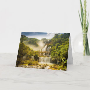 Thi Lor SU Wasserfall   Thailand Karte