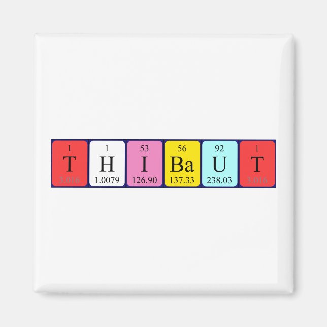 Thibaut Periodenmagnet Magnet (Vorne)