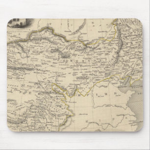 Thibet, die Mongolei und Mandschurei Mousepad