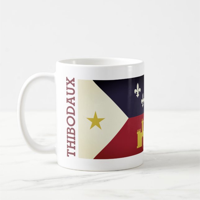 Thibodaux, Louisiana Kaffeetasse (Links)