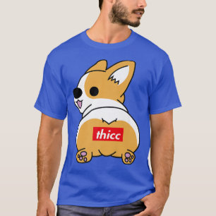 Thicc Corgi Hintern Funny Dog Lover, Corgi Lover P T-Shirt